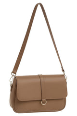 Flap Crossbody Bag Brown - Bagbreez.pk