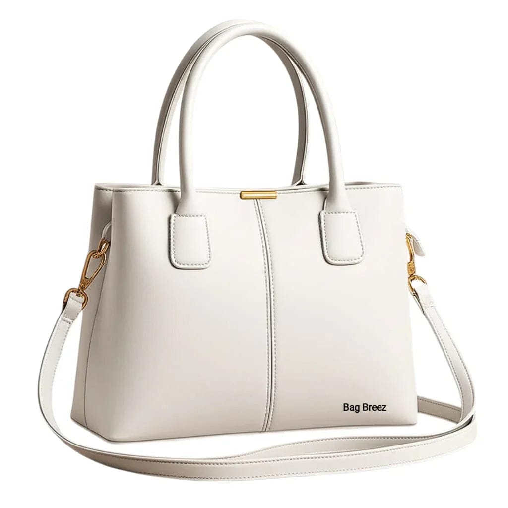 Classic shoulder Bag White - Bagbreez.pk