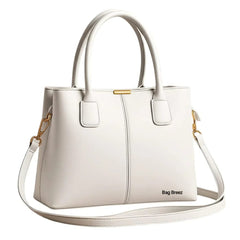Classic shoulder Bag White - Bagbreez.pk