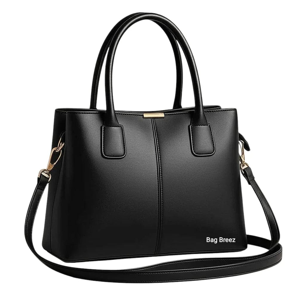 Classic shoulder Bag Black - Bagbreez.pk