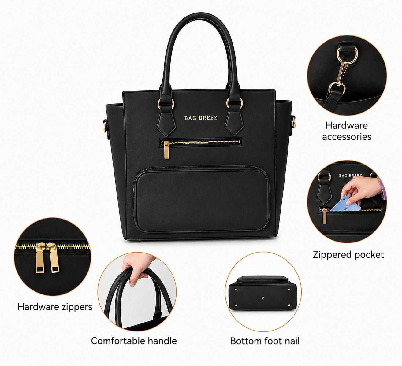 Zareen Tote Bag - Bagbreez.pk