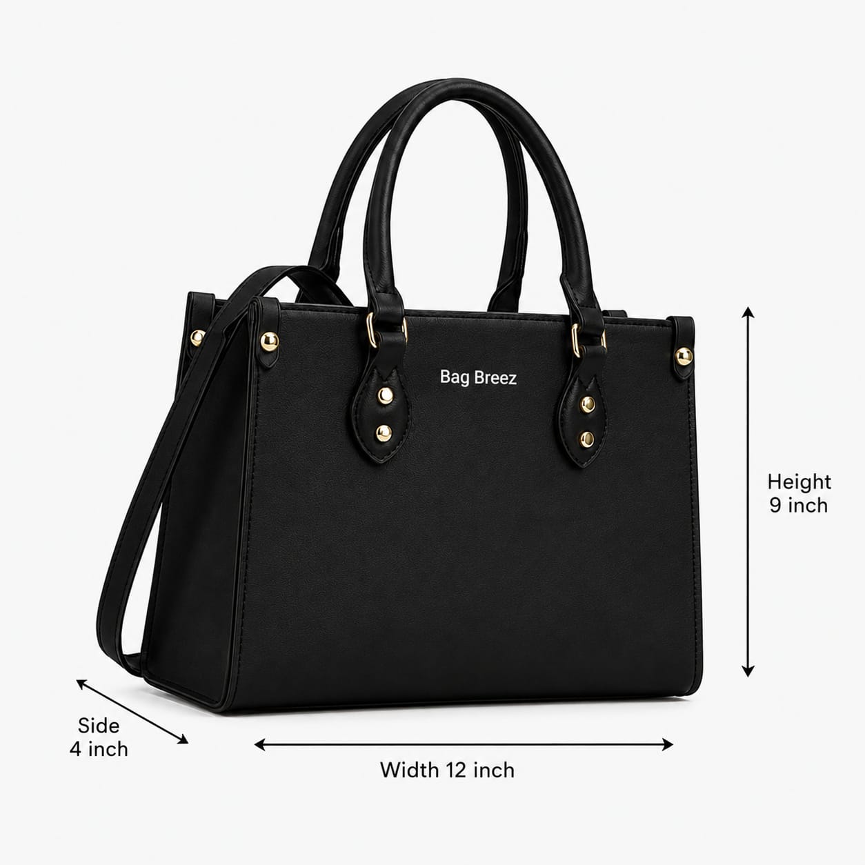 Carry Shoulder Bag Black