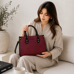 Carry Shoulder Bag Mehroon