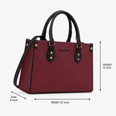 Carry Shoulder Bag Mehroon