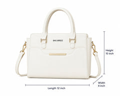 Hike Hevan Shoulder Bag White