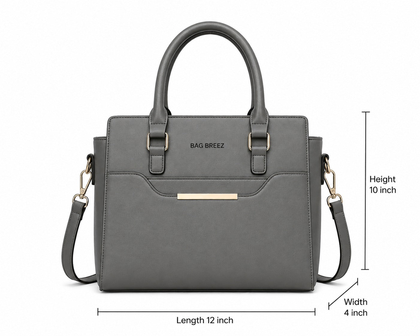 Hike Hevan Shoulder Bag Gray