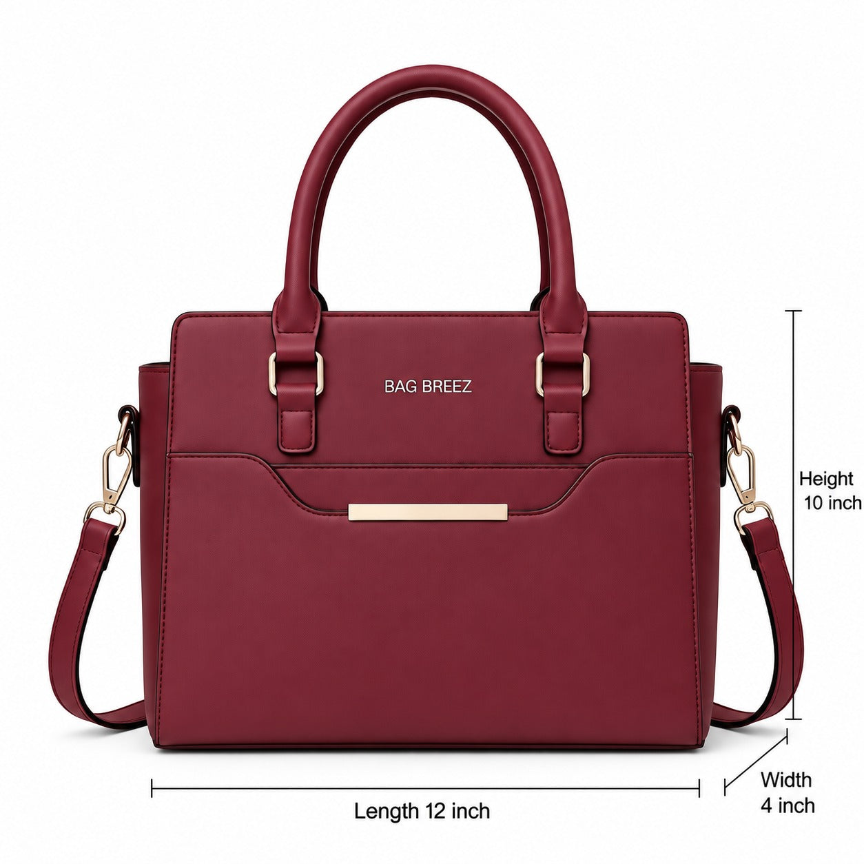 Hike Hevan Shoulder Bag Mehroon