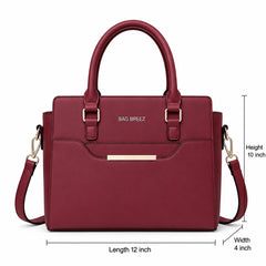 Hike Hevan Shoulder Bag Mehroon