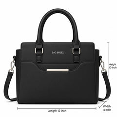 Hike Hevan Shoulder Bag Black