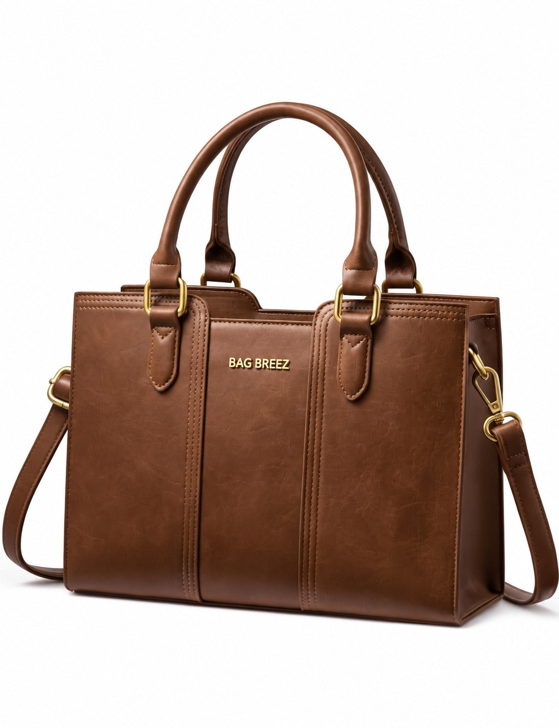 Vintage Leather Shoulder Handbag