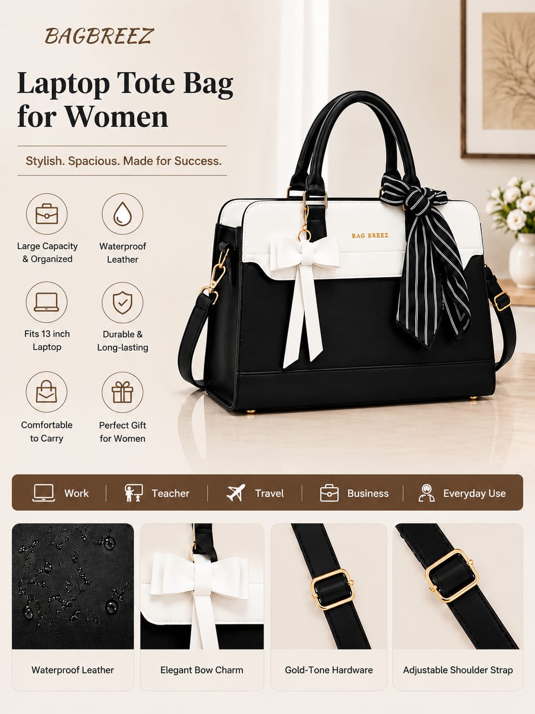 Jabeen Tote Bag